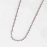 1mm silver chain